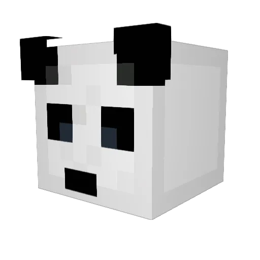 Luckymine12 Minecraft avatar head, 3D render
