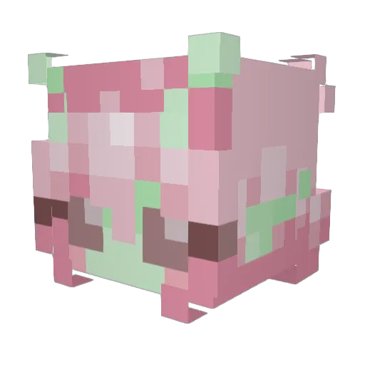 LuckyyStarr Minecraft avatar head, 3D render
