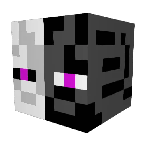 Lucranger Minecraft avatar head, 3D render