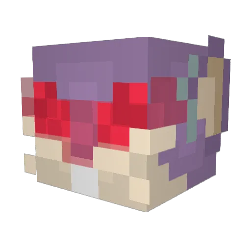 LucyAnn18 Minecraft avatar head, 3D render