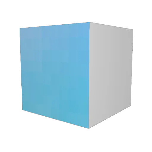 LucyPopp187 Minecraft avatar head, 3D render