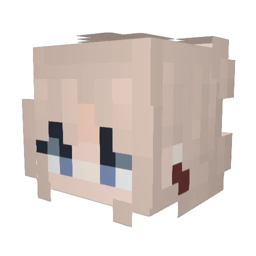 LucyShepherd03 Minecraft avatar head, 3D render