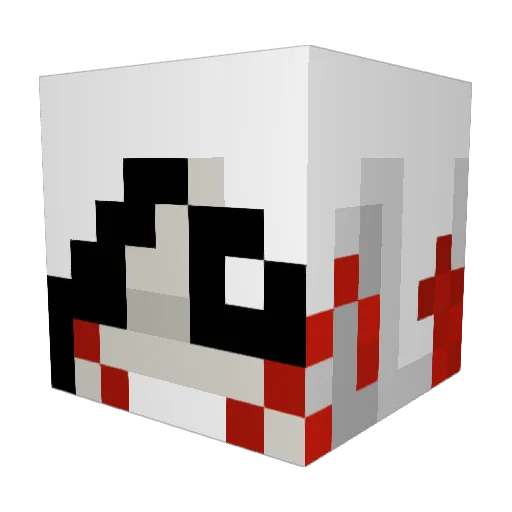 LuddeBullen7 Minecraft avatar head, 3D render