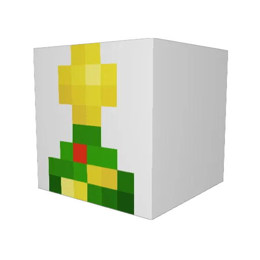 Ludi2303 Minecraft avatar head, 3D render