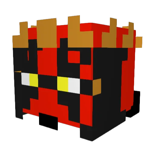 Ludicrous_Li Minecraft avatar head, 3D render
