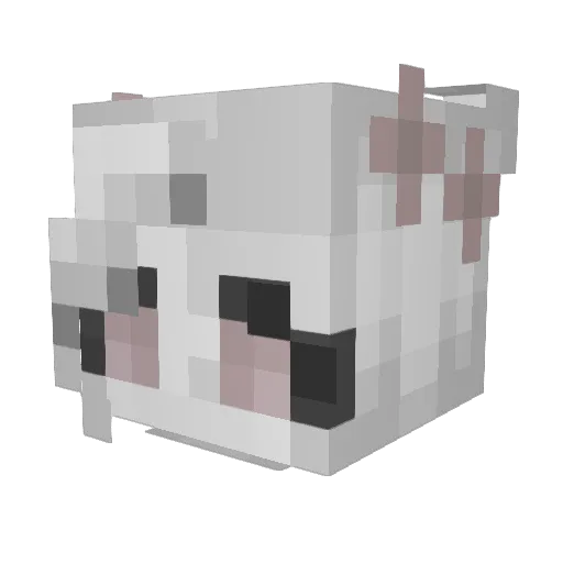 LudoCrypt Minecraft avatar head, 3D render