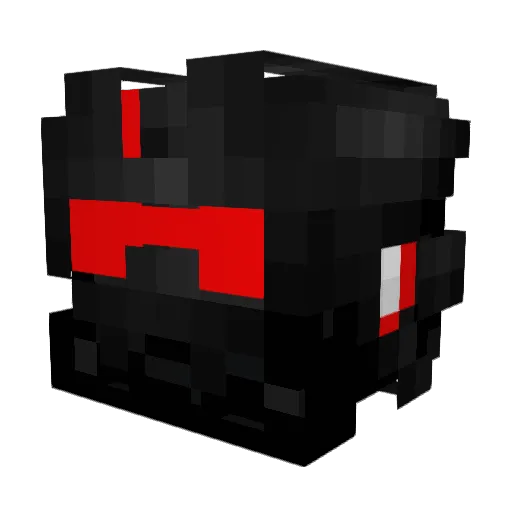 Ludos06 Minecraft avatar head, 3D render