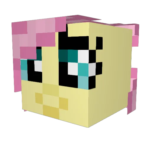 Ludoviick Minecraft avatar head, 3D render