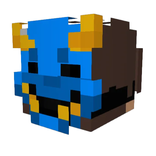 Ludsor21 Minecraft avatar head, 3D render