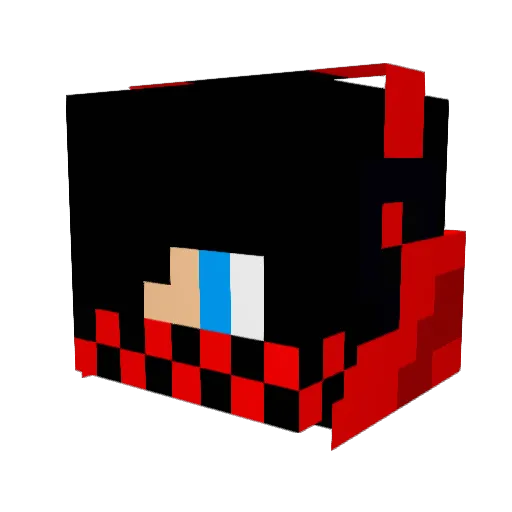 Ludvig21 Minecraft avatar head, 3D render