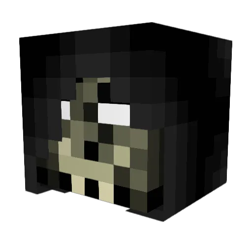 Ludvig7979 Minecraft avatar head, 3D render