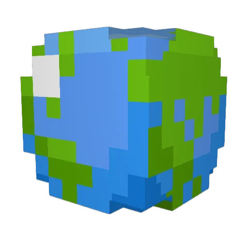 LudvikPlays1 Minecraft avatar head, 3D render