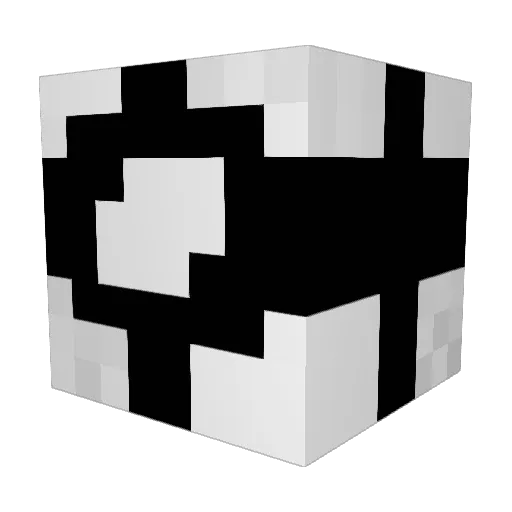 Lueros Minecraft avatar head, 3D render