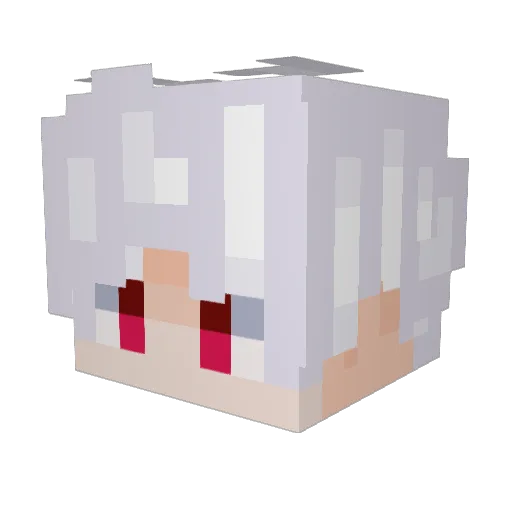 Luffy_Senpai0 Minecraft avatar head, 3D render