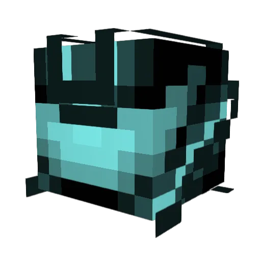 Luflosi Minecraft avatar head, 3D render