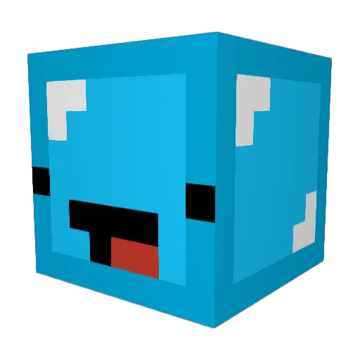 Luger_Logano Minecraft avatar head, 3D render