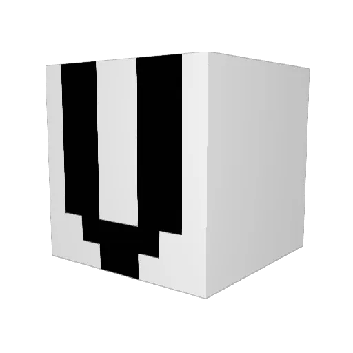LuggiDuggi Minecraft avatar head, 3D render