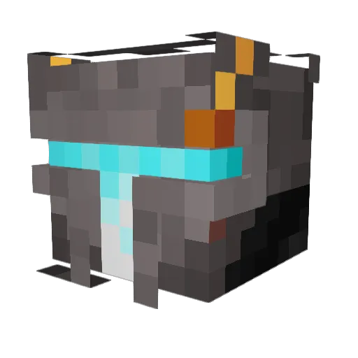 LughLongArm Minecraft avatar head, 3D render