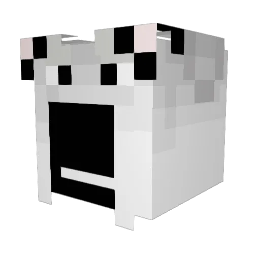 Lugi1070 Minecraft avatar head, 3D render