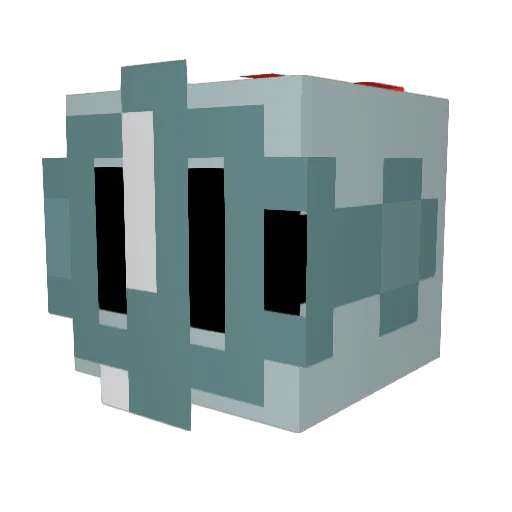 LugubriousLogan Minecraft avatar head, 3D render