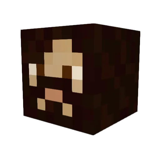 Lui__Says Minecraft avatar head, 3D render