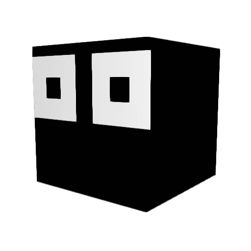 Luigebro2 Minecraft avatar head, 3D render