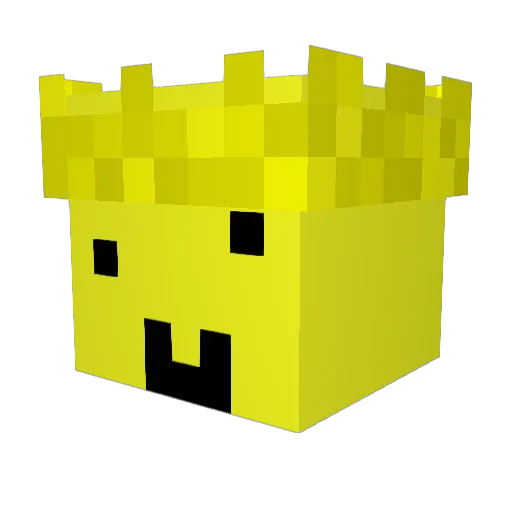 LuigiGaming8 Minecraft avatar head, 3D render