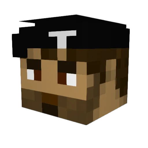 Minecraft-Avatar von LuigiMaker: Kopf als 3D-Render