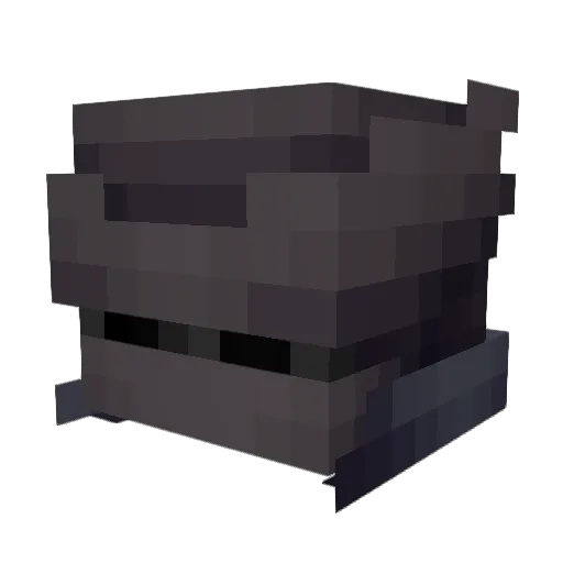 LuigiXIX Minecraft avatar head, 3D render