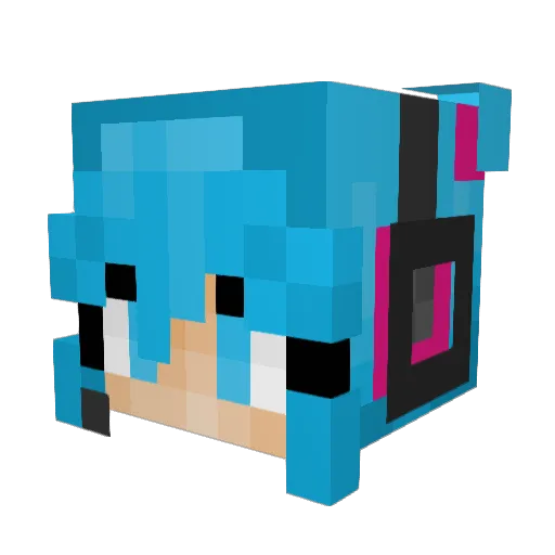 Luigi_Coolio Minecraft avatar head, 3D render
