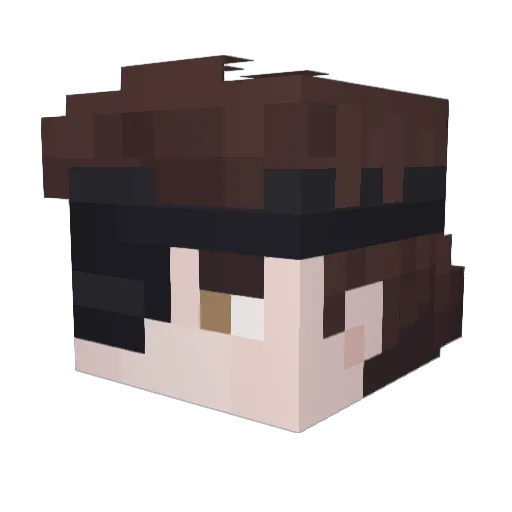Luigi__Judah Minecraft avatar head, 3D render