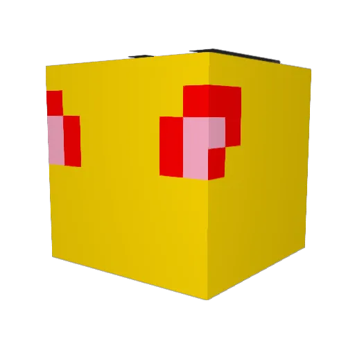 Luigifan305 Minecraft avatar head, 3D render