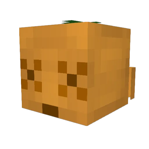 Luin17 Minecraft avatar head, 3D render