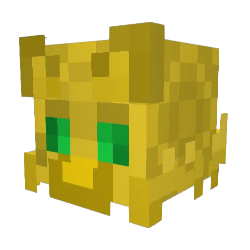 Luis17725 Minecraft avatar head, 3D render