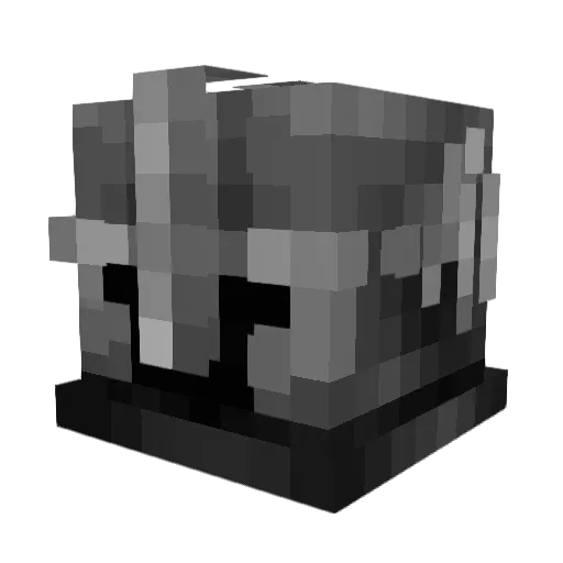 Luis4132 Minecraft avatar head, 3D render