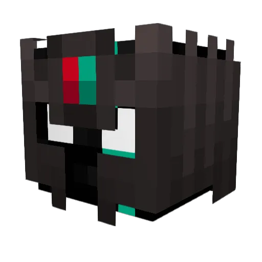 LuisEmilio2012 Minecraft avatar head, 3D render