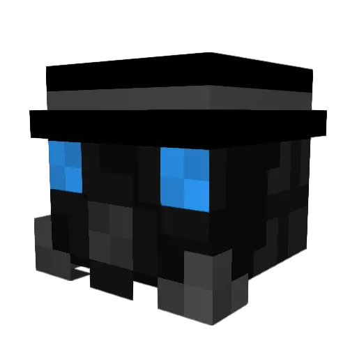LuisLoco11 Minecraft avatar head, 3D render