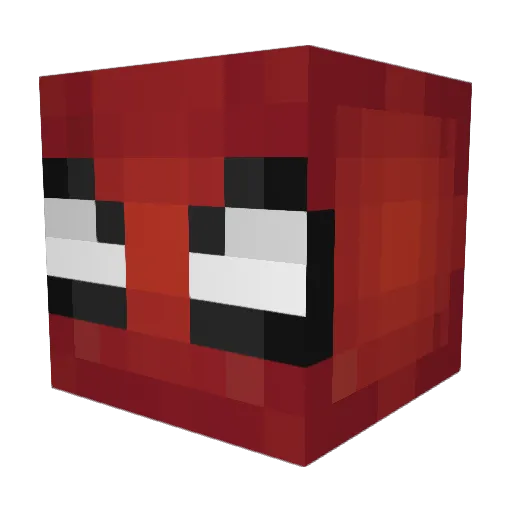 LuisMan_7 Minecraft avatar head, 3D render