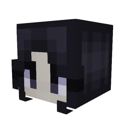 LuisPichon Minecraft avatar head, 3D render