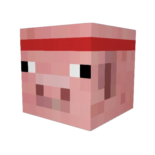 Luisbasket11 Minecraft avatar head, 3D render
