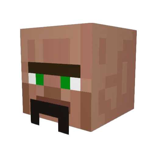 Luisillo93 Minecraft avatar head, 3D render