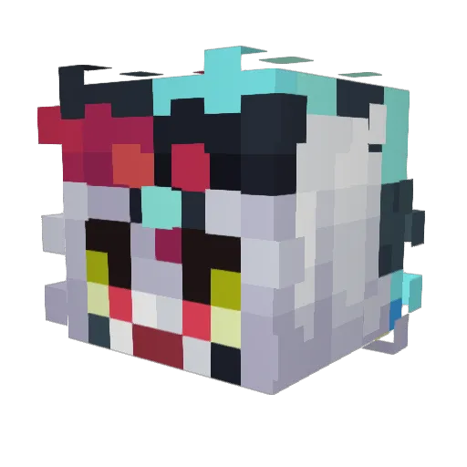Luisnoob18 Minecraft avatar head, 3D render