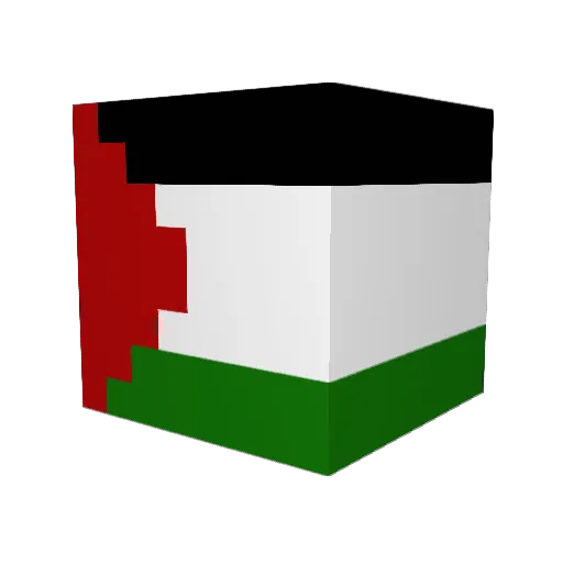 Luissem Minecraft avatar head, 3D render