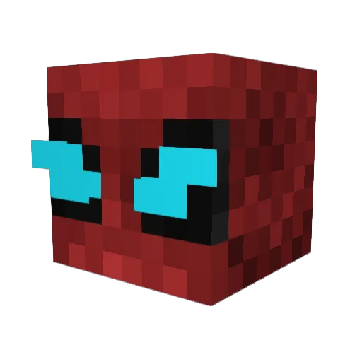 Luisxd1209 Minecraft avatar head, 3D render