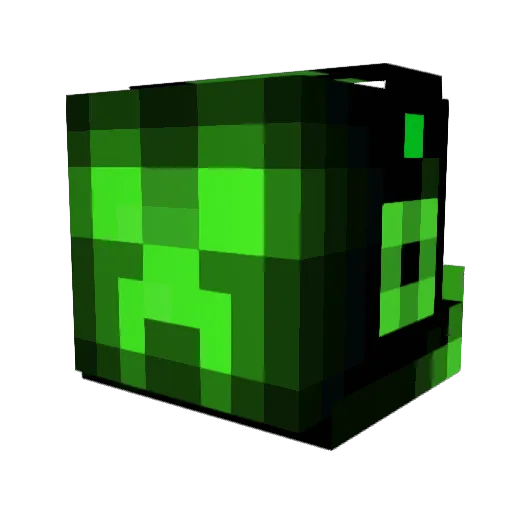 Luitbaldo Minecraft avatar head, 3D render