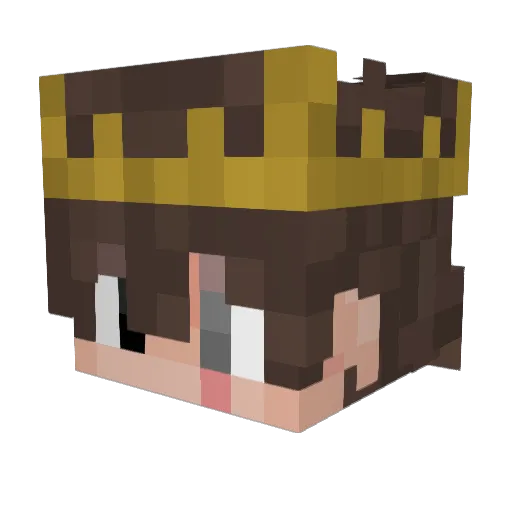 Luiz_Hamilton Minecraft avatar head, 3D render