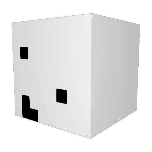 LuizzBR Minecraft avatar head, 3D render