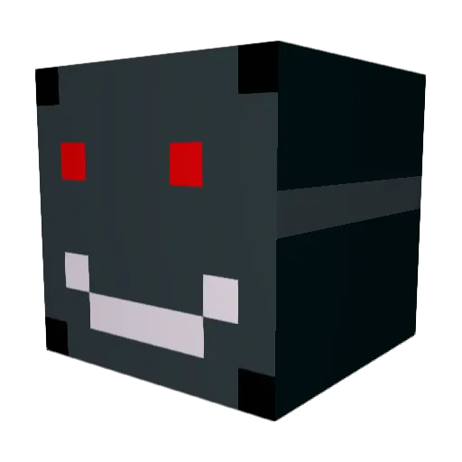 Luka720 Minecraft avatar head, 3D render