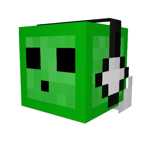 LukaAkul Minecraft avatar head, 3D render
