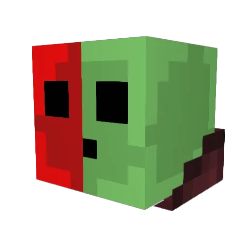 LukaDona82 Minecraft avatar head, 3D render